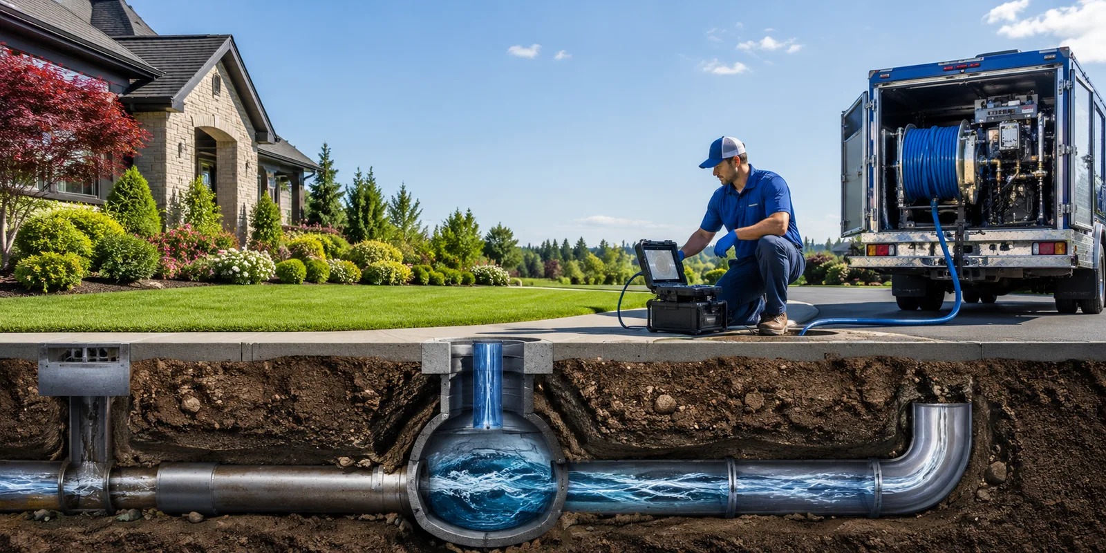 Drainage restoration information for Merchantville, NJ
